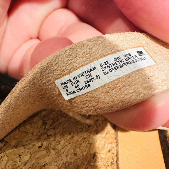 REEF Kaia Women's Criss-Cross Slide Sandals size 9 - Picture 9 of 9